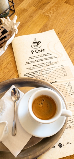 P Cafe kavárna